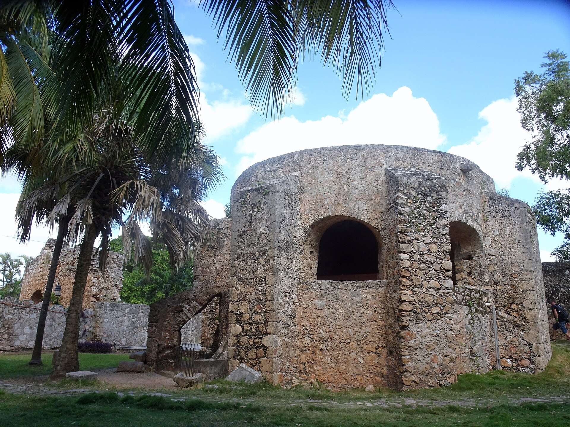 The stone well of San Bernardino convent, Valladolid